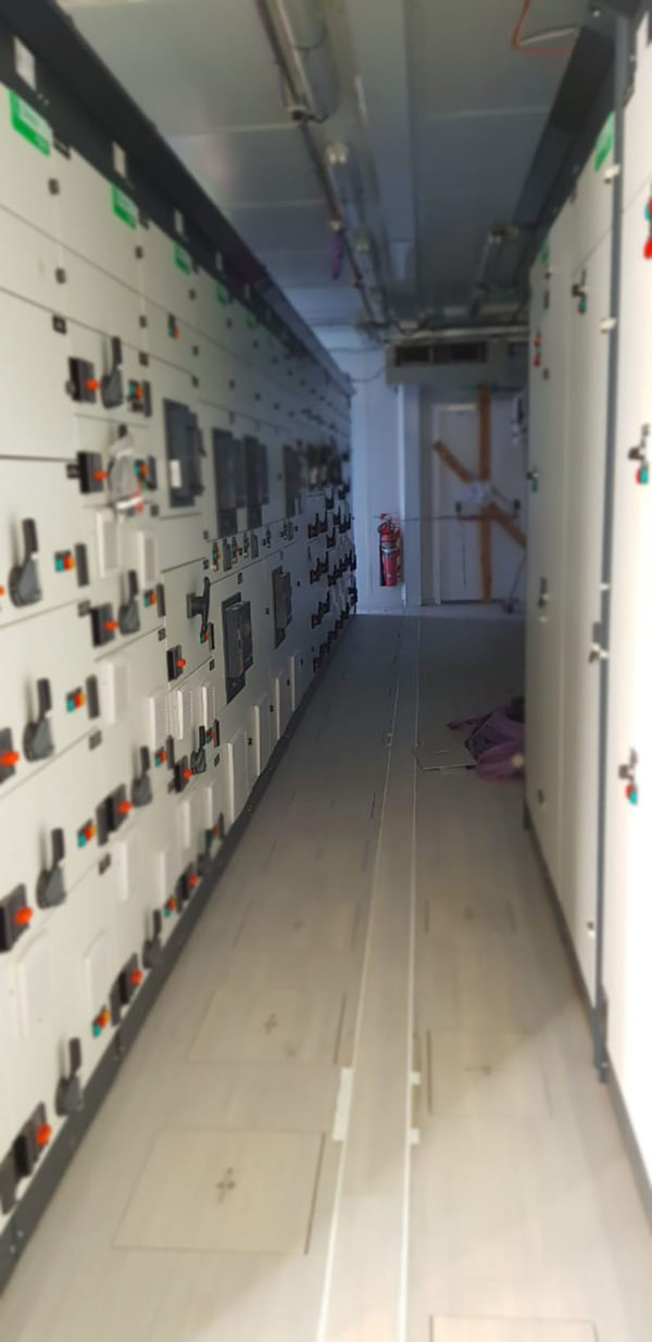 Sala eléctrica Shell Datawaves